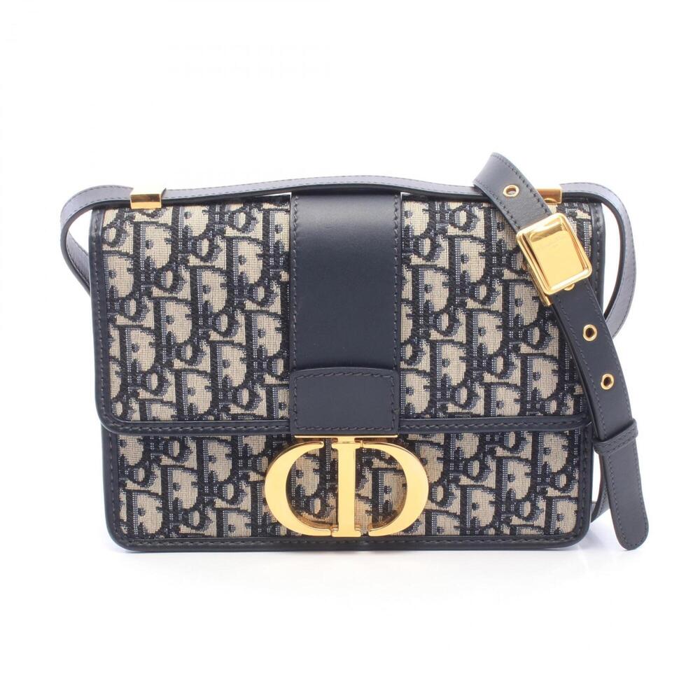 Christian Dior Dior 30 Montaigne Shoulder Bag/Handbag, Canvas and Leather, Wo...